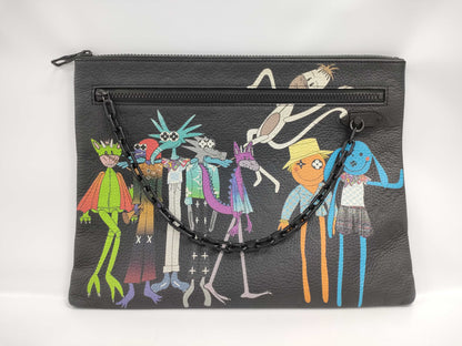 LOUIS VUITTON Virgil Abloh Clutch Bag Black M80147