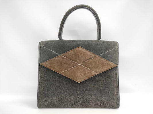 CELINE Suede Handbag