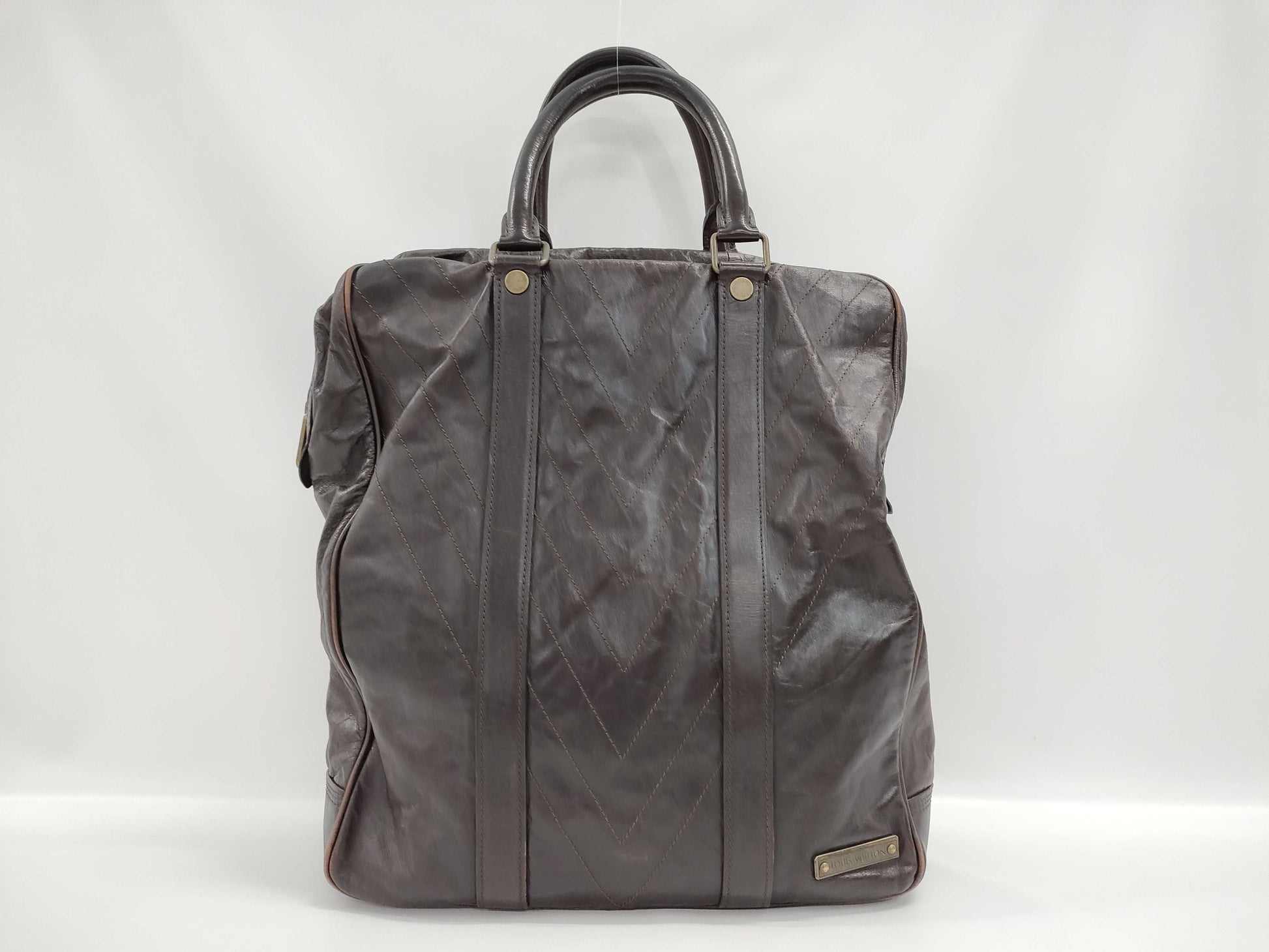 LOUIS VUITTON Cuir Soana Cabas M95691 FO1017 Tote Bag
