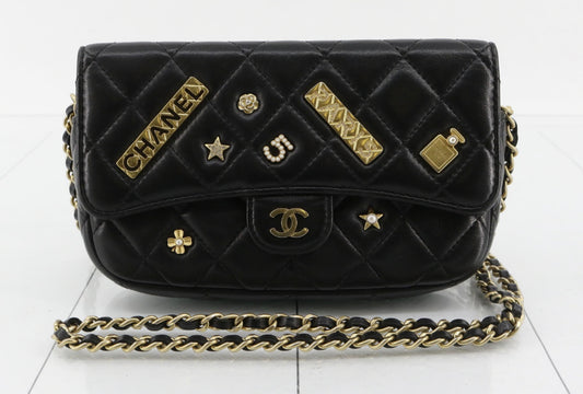 CHANEL Matelasse Chain Shoulder Charm, No. 31 Shoulder Bag