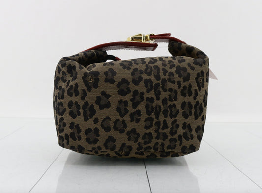 FENDI Leopard Print Pouch