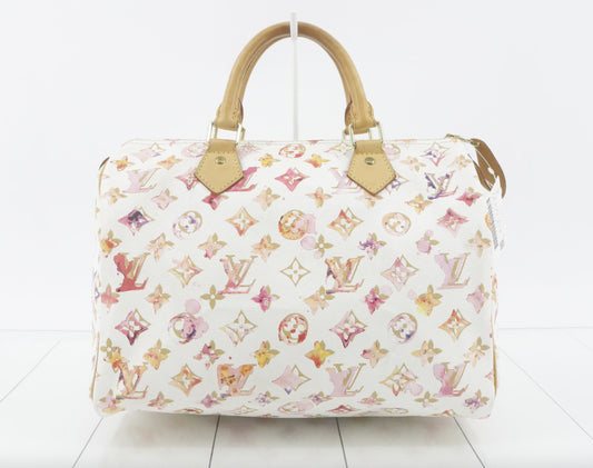 LOUIS VUITTON Monogram Watercolor Speedy 30 M95752 SP2078 Handbag