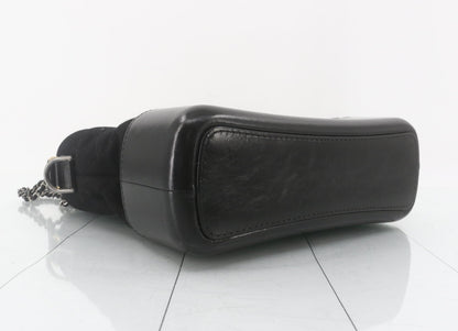CHANEL Gabriel Coco Black Chain Shoulder Bag, No. 24