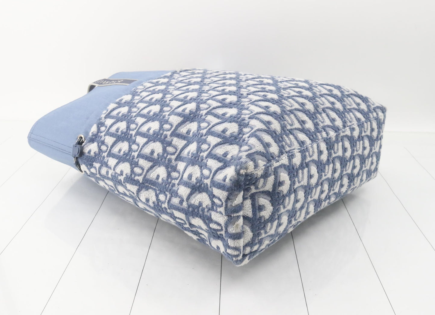 Dior Pile Tote Bag Blue Tote Bag