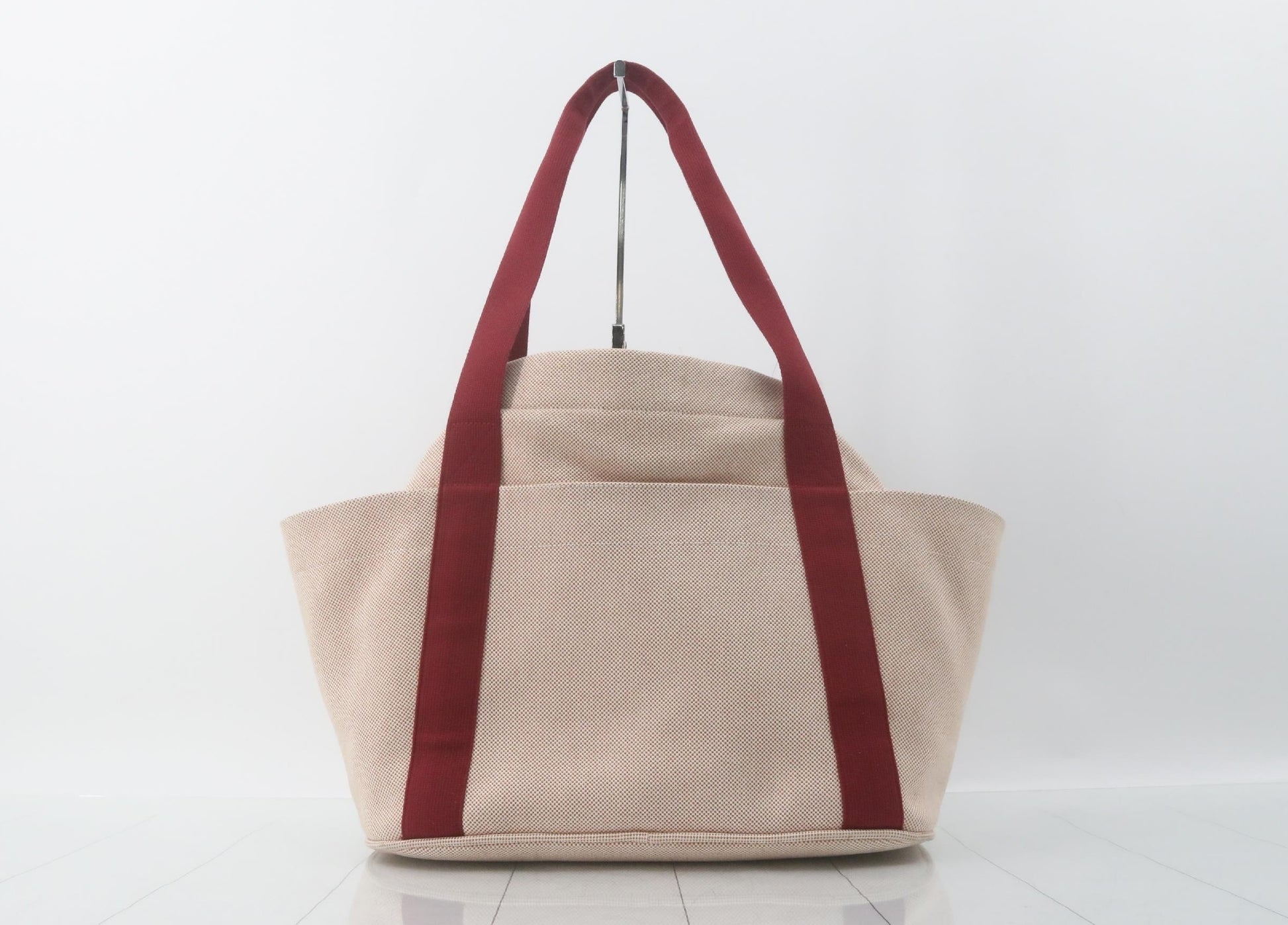 HERMES Mother's Bag Canvas Tote Bag