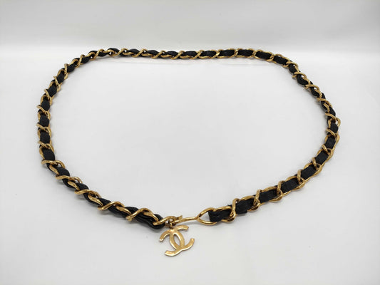 CHANEL Coco Mark Chain Belt