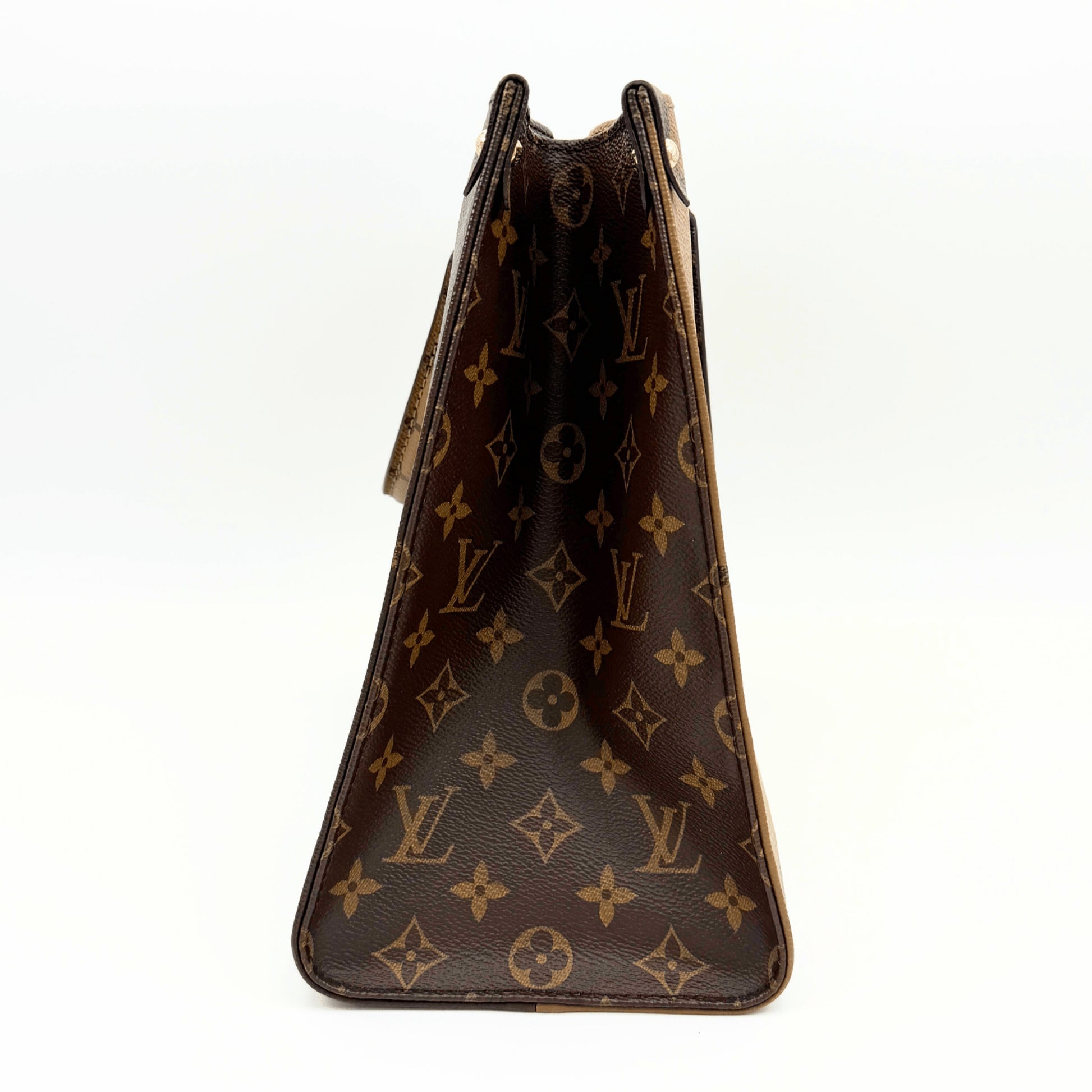 LOUIS VUITTON LOUIS VUITTON LOUIS VUITTON Monogram Giant Reverse On-the-Go MM M45321 Handbag Tote Bag Handbag