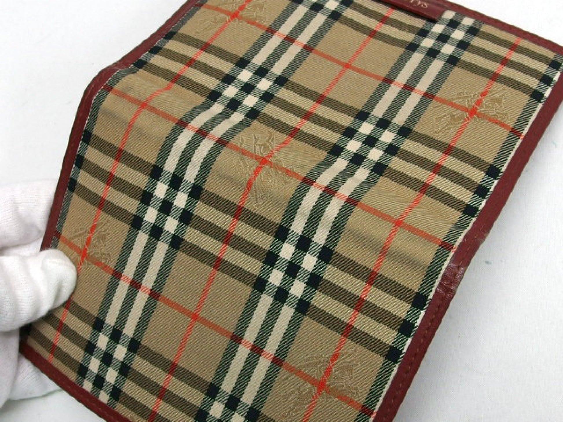 BURBERRY Planner Cover, System Planner Agenda, Nova Check, Shadow Horse, Vintage Check