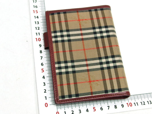 BURBERRY Planner Cover, System Planner Agenda, Nova Check, Shadow Horse, Vintage Check