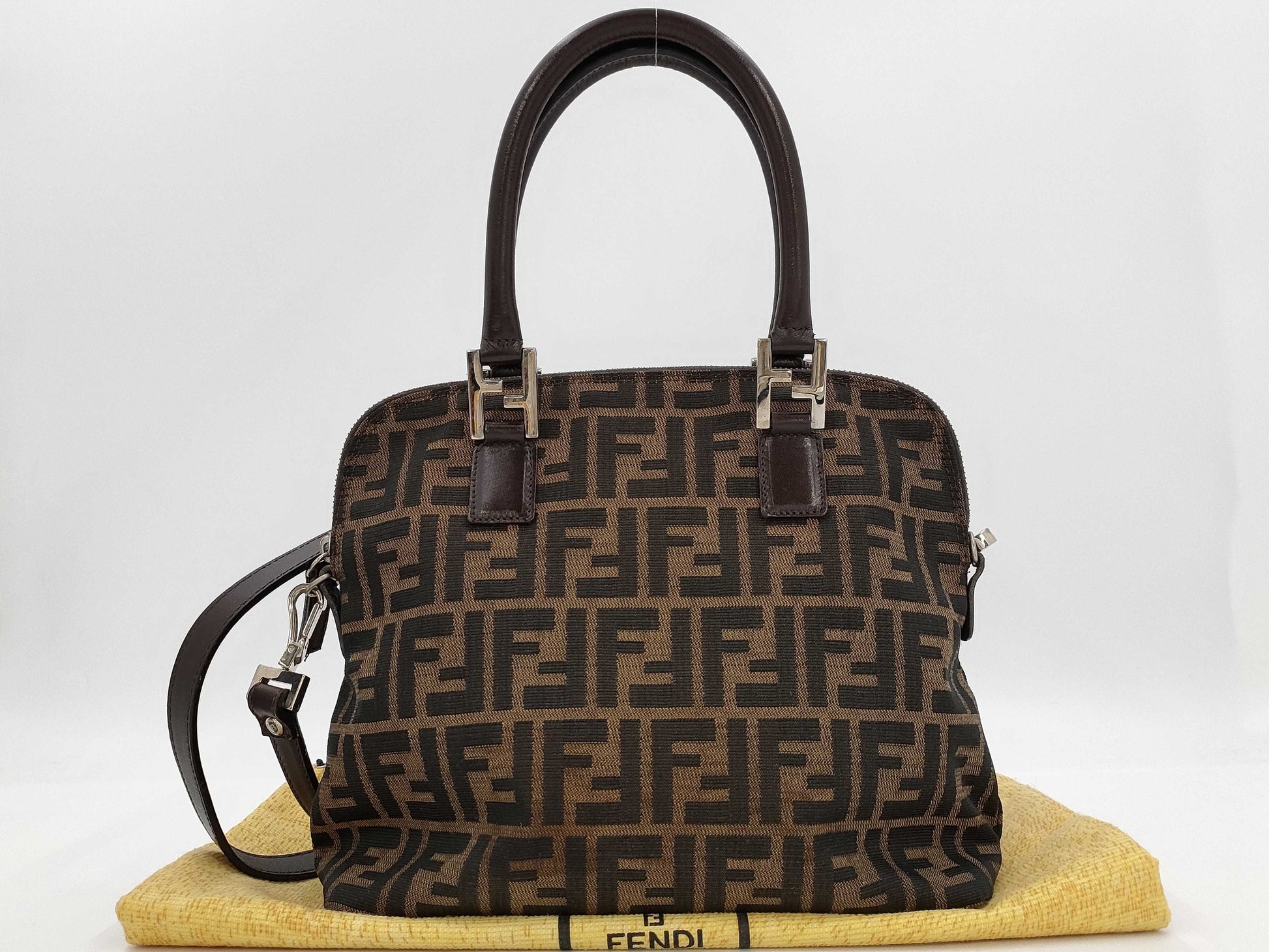 FENDI Zucca 2-way handbag