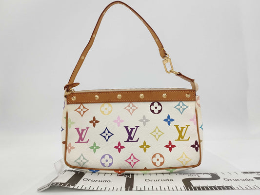 LOUIS VUITTON Multicolor Pochette Accessoires M92649/SL1013 Pouch