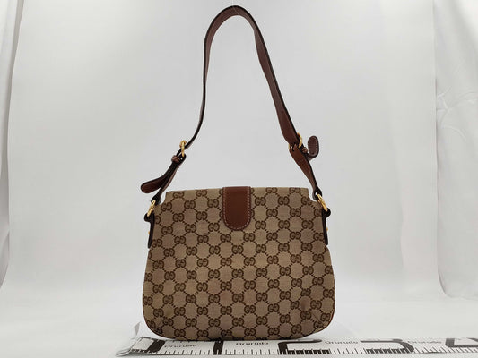GUCCI GG Canvas Shoulder Bag 159301 Shoulder Bag