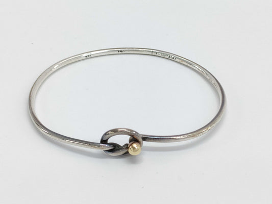 Tiffany & Co. Tiffany & Co. 925/750 Hook & Eye 6.5g Bracelet/Bangle