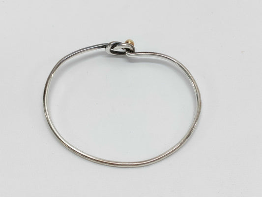Tiffany & Co. Tiffany & Co. 925/750 Hook & Eye 6.5g Bracelet/Bangle