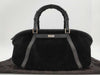 GUCCI Bamboo Velvet Black 002/1084 Handbag