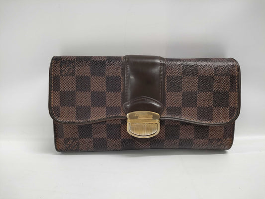 LOUIS VUITTON Damier Portefeuille Sistine Long Wallet