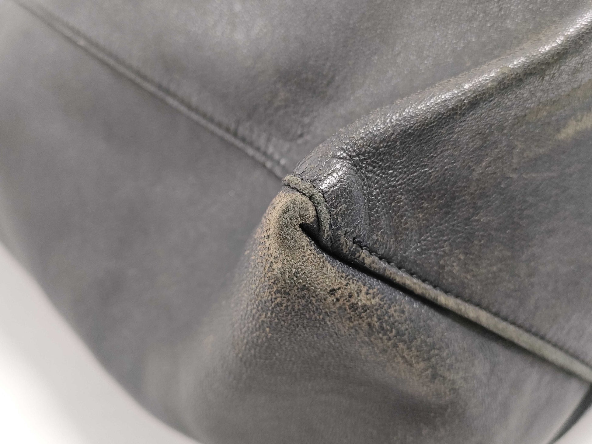 CELINE Black Celine Horizontal Cabas Tote Bag Phoebe Tote Bag