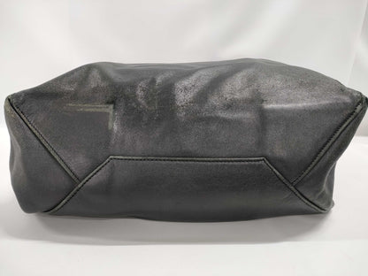 CELINE Black Celine Horizontal Cabas Tote Bag Phoebe Tote Bag