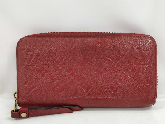 LOUIS VUITTON Louis Vuitton Zippy Wallet Empreinte Wallet
