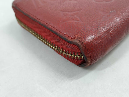 LOUIS VUITTON Louis Vuitton Zippy Wallet Empreinte Wallet