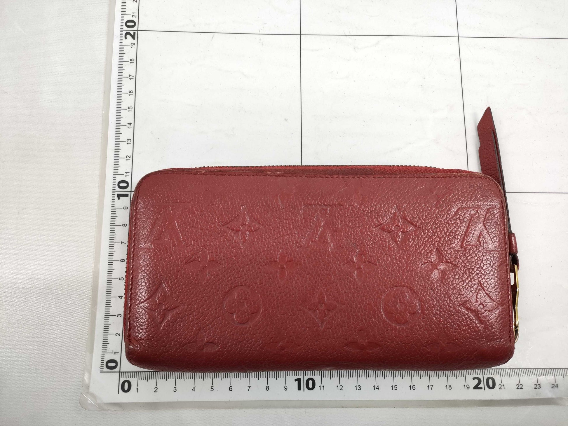LOUIS VUITTON Louis Vuitton Zippy Wallet Empreinte Wallet