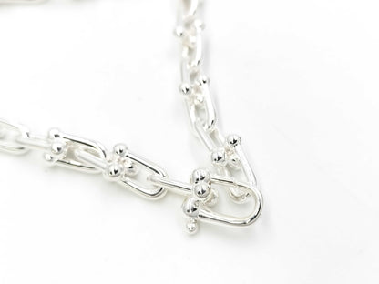 Tiffany & Co. Tiffany HardWear Graduated Link Necklace in Sterling Silver
