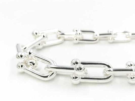 Tiffany & Co. Tiffany HardWear Graduated Link Necklace in Sterling Silver