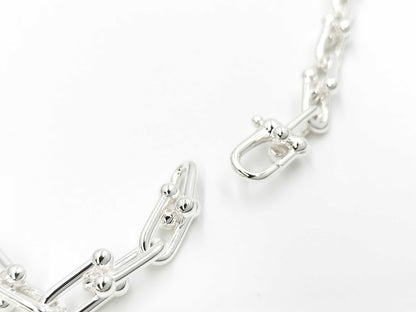 Tiffany & Co. Tiffany HardWear Graduated Link Necklace in Sterling Silver