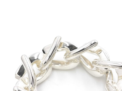 Tiffany & Co. Tiffany Forge Link Ring High Polished Sterling Silver Ring
