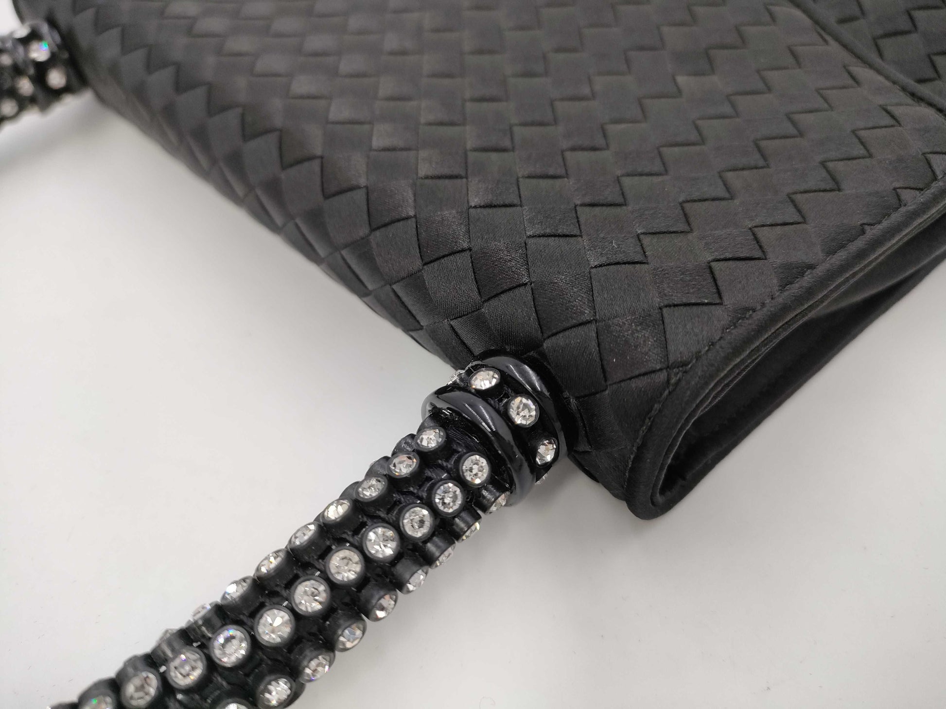 BOTTEGA VENETA BOTTEGA VENETA Bottega Veneta Rhinestone Satin Handbag Handbag