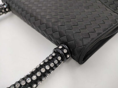 BOTTEGA VENETA BOTTEGA VENETA Bottega Veneta Rhinestone Satin Handbag Handbag