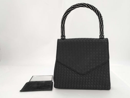 BOTTEGA VENETA BOTTEGA VENETA Bottega Veneta Rhinestone Satin Handbag Handbag