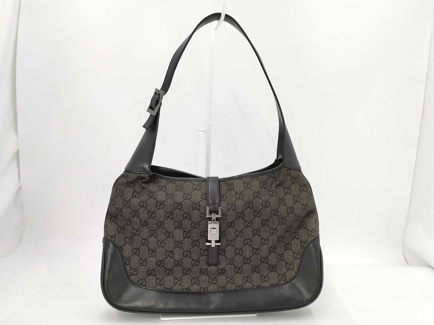 GUCCI GUCCI Jackie GG Canvas Handbag