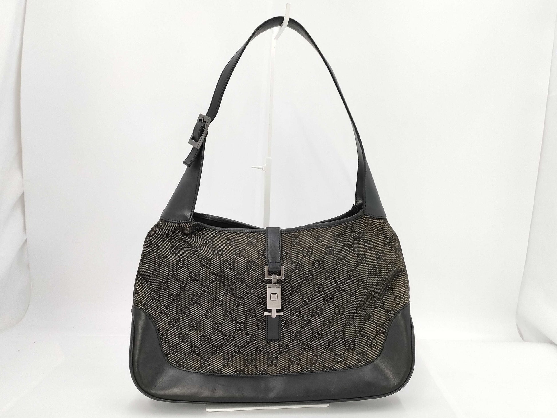 GUCCI GUCCI Jackie GG Canvas Handbag