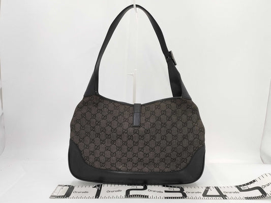 GUCCI GUCCI Jackie GG Canvas Handbag
