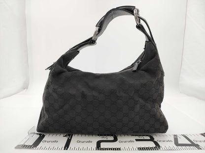GUCCI GG Canvas GUCCI Horsebit Handbag GG Canvas Handbag