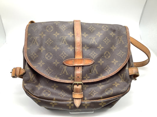LOUIS VUITTON LOUIS VUITTON Vuitton Monogram Saumur 30 Shoulder Bag