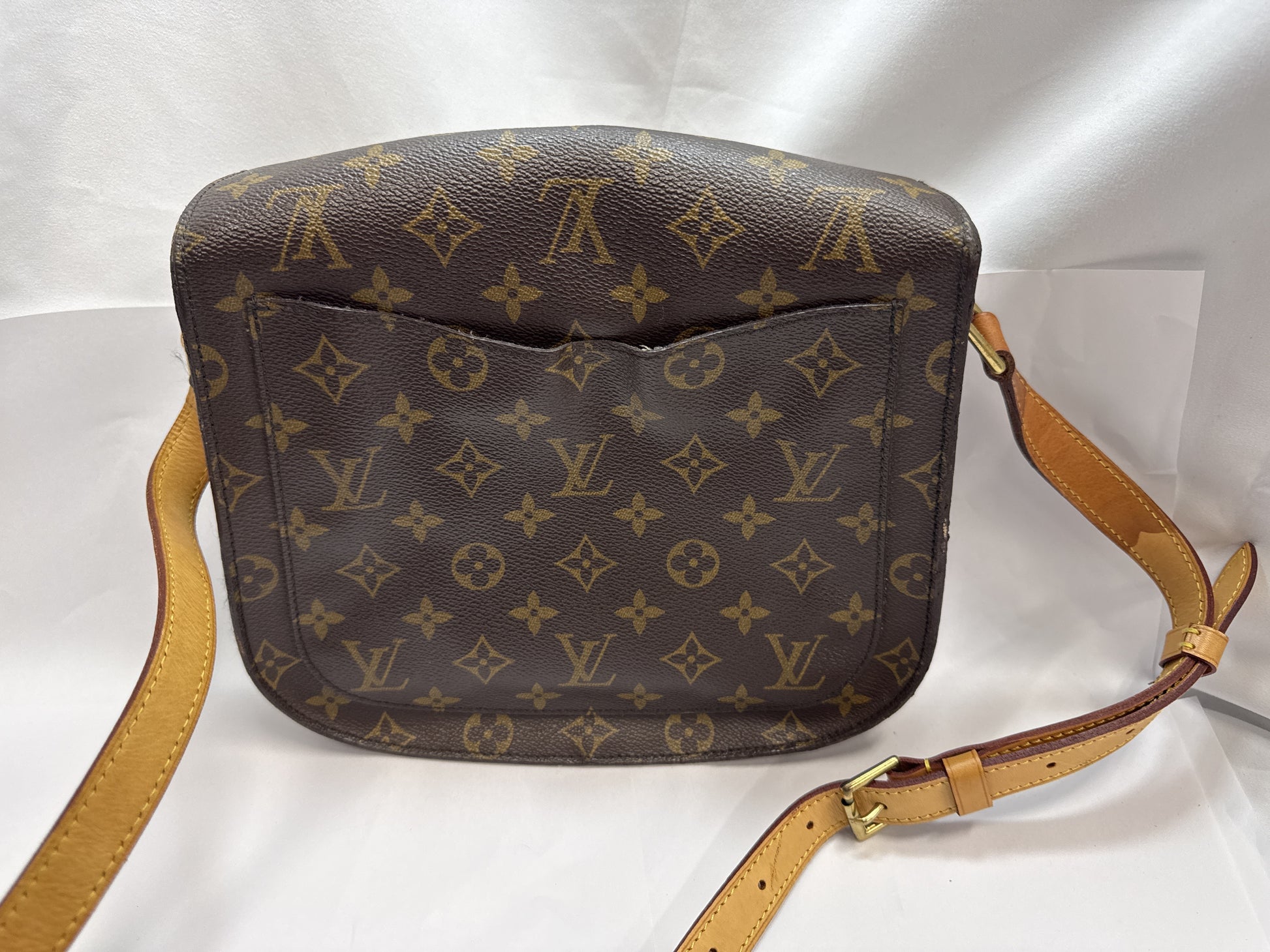 LOUIS VUITTON LOUIS VUITTON Vuitton Monogram Saint-Cloud GM Shoulder Bag