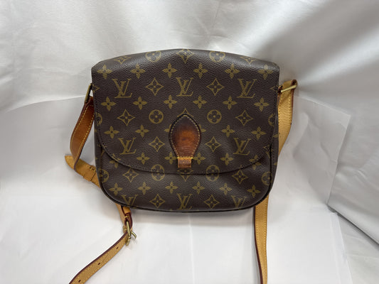LOUIS VUITTON LOUIS VUITTON Vuitton Monogram Saint-Cloud GM Shoulder Bag