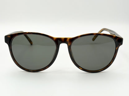 SAINT LAURENT SAINT LAURENT SL335/F Logo 56□17-145 Asian Fit Tortoiseshell Brown Sunglasses with Leather Case and Cloth