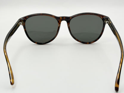 SAINT LAURENT SAINT LAURENT SL335/F Logo 56□17-145 Asian Fit Tortoiseshell Brown Sunglasses with Leather Case and Cloth