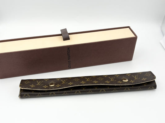 LOUIS VUITTON LOUIS VUITTON Vuitton Monogram Accessory Case Jewelry Case Serial Number SN1012 Other Accessories
