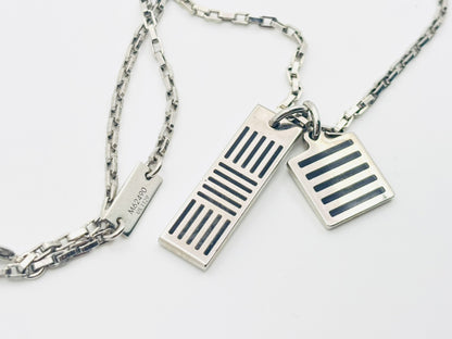 LOUIS VUITTON M62490 Collier Damier Colors Necklace US1129 Necklace