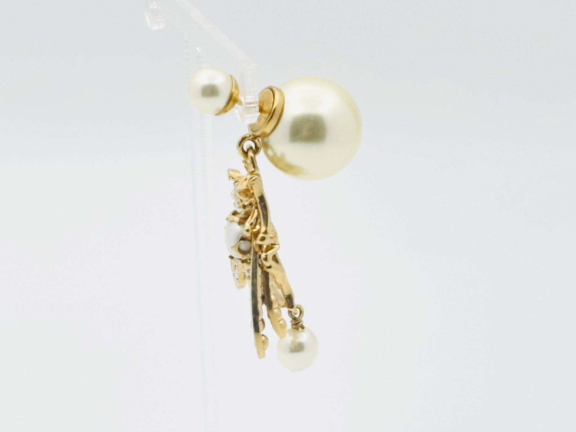 Dior Tribales Pearl Tribal Bee Single Earring