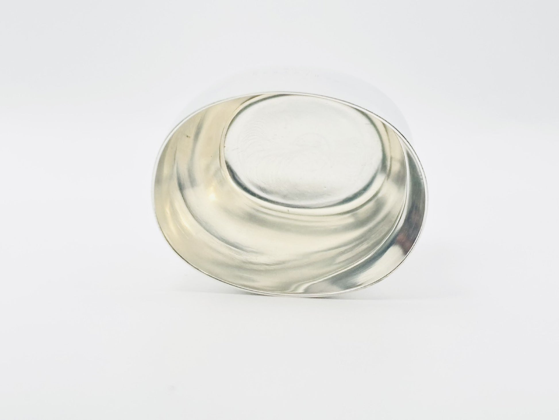 GUCCI Baby GG Logo 9000L Cup/Tumbler, 925 Sterling Silver, 107.5g, Silverware, Other Accessories