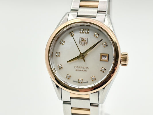 TAG Heuer Carrera WAR2452-3.BD0777 RTF3978 Automatic Shell Dial Women's Watch