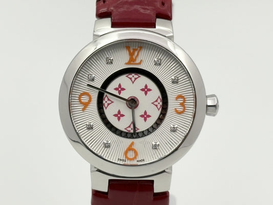 LOUIS VUITTON LOUIS VUITTON Tambour QA146 UJ8724 Quartz Women's Watch