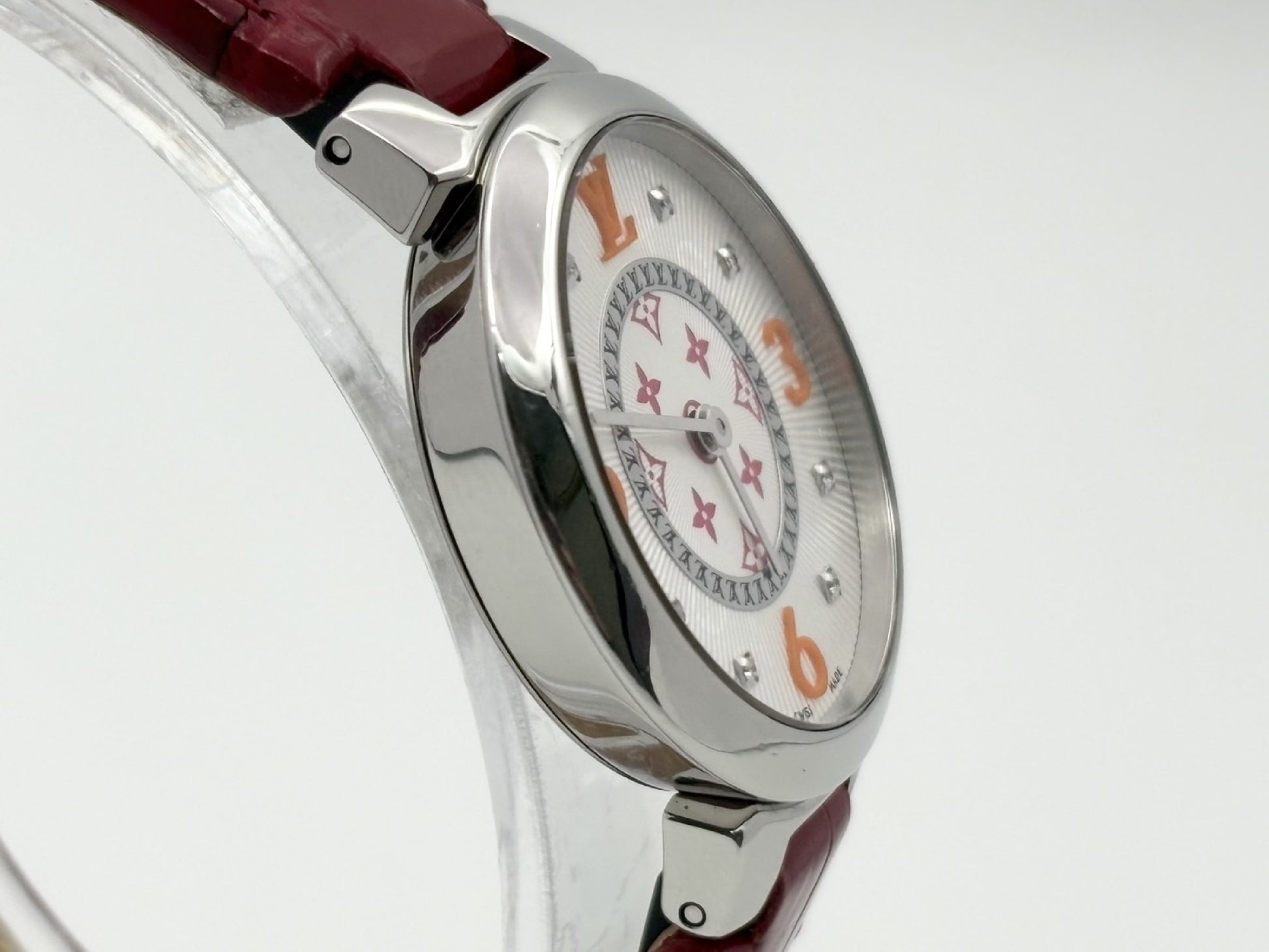 LOUIS VUITTON LOUIS VUITTON Tambour QA146 UJ8724 Quartz Women's Watch