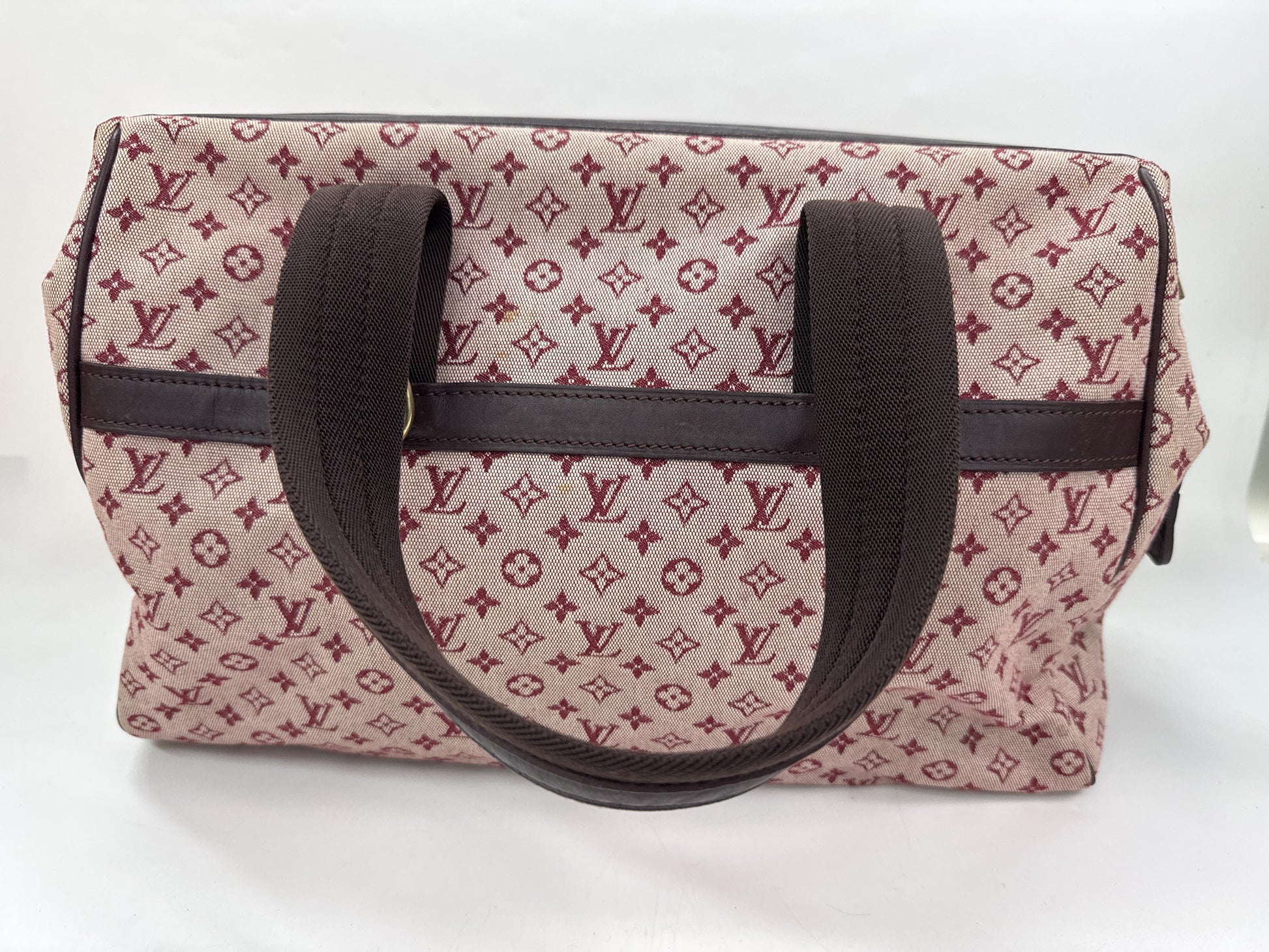LOUIS VUITTON LOUIS VUITTON Vuitton Josephine GM Cerise Handbag