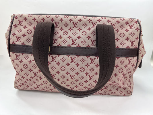 LOUIS VUITTON LOUIS VUITTON Vuitton Josephine GM Cerise Handbag